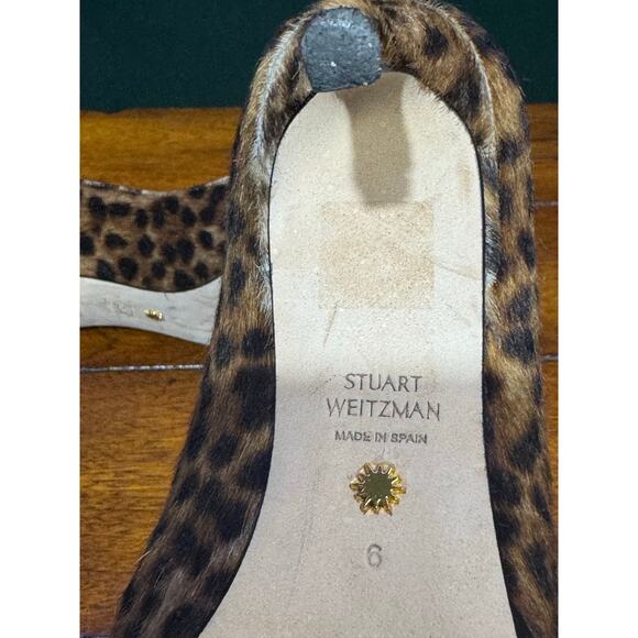 Stuart weitzman fur pumps size 9 great condition - Picture 5 of 8